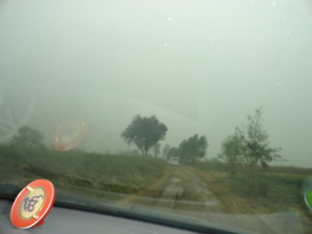 The way to reach there starts giving you the village experience before reaching there!