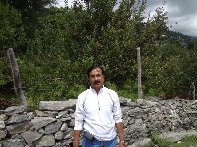 In the midst of orchards in Kapla