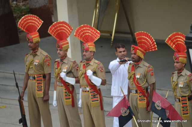 Indian soldiers band