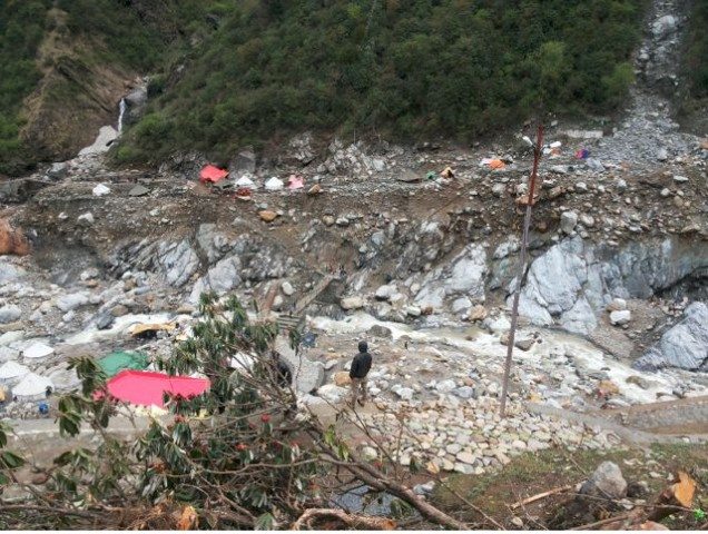 ऐसा विनाश हुआ था रामबाड़ा पर।