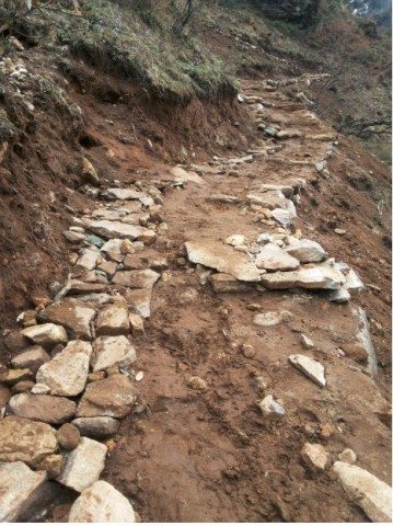 बारिश आई नहीं कि रास्ता गायब।