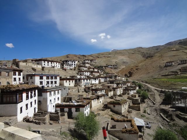 Kibber- World's highest village approachable by motorable raod