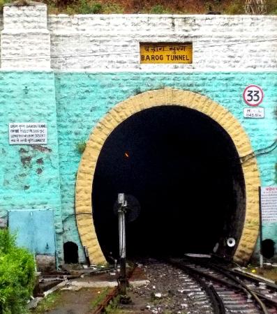 वर्तमान बड़ोग सुरंग