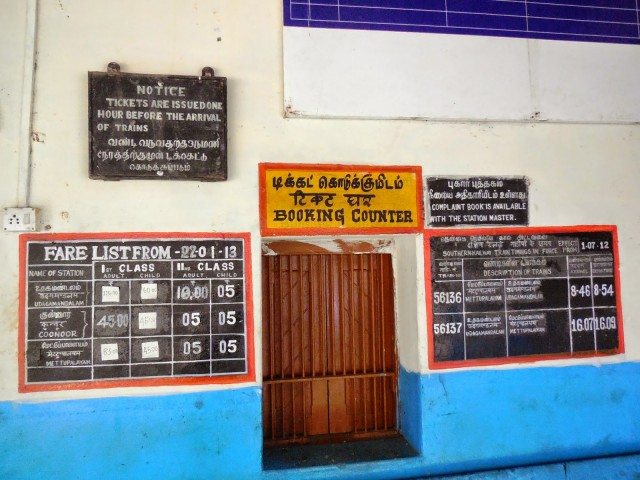 Old style station notices