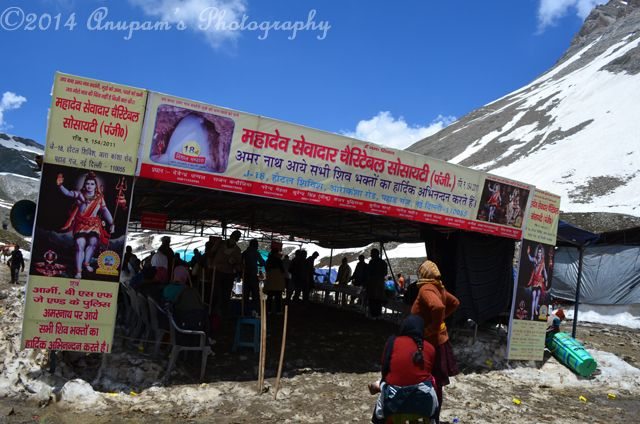 Bhandara at Wahbal Top