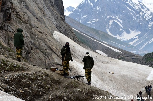 Vigilant Army looking at pilgrims’ safe journey to Sangam Top