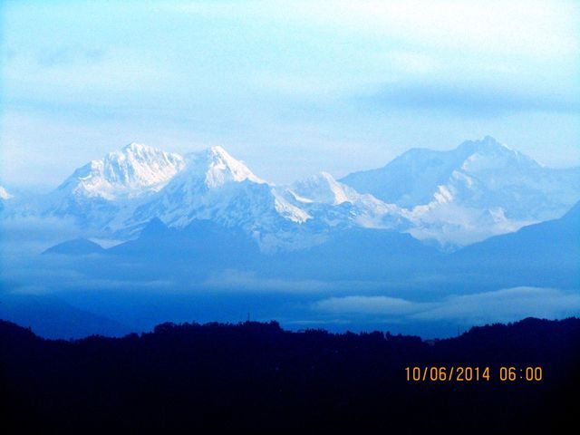 Kanchendzonga from balcony