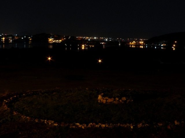 Jewels twinkling at night