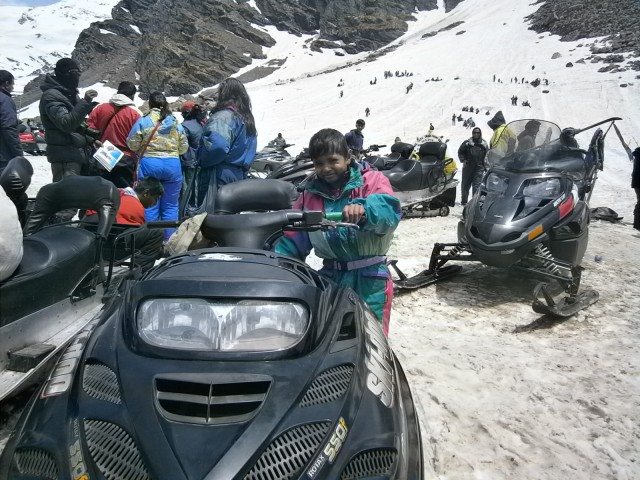 स्नो स्कूटर