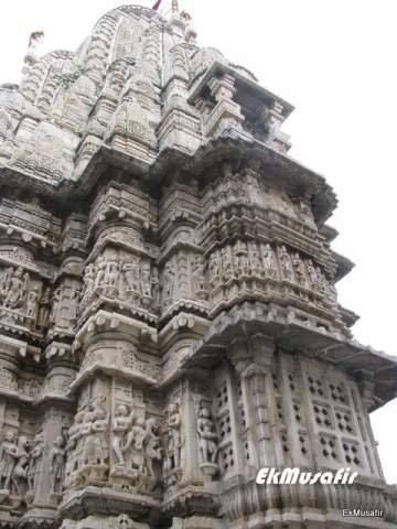 Wall carvings at Jagdish Temple.