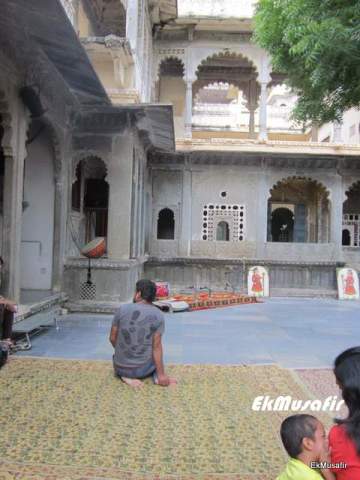 Courtyard in the Haveli.