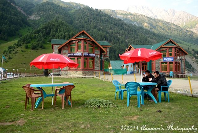 Lawn of Hotel Sunshine