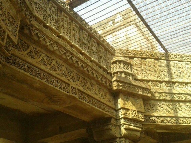 Step well a beautiful architect 