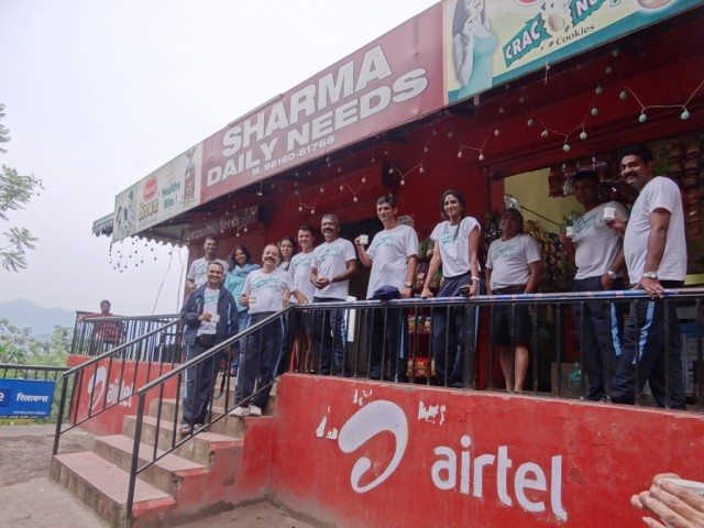 Chai break short of Kasauli