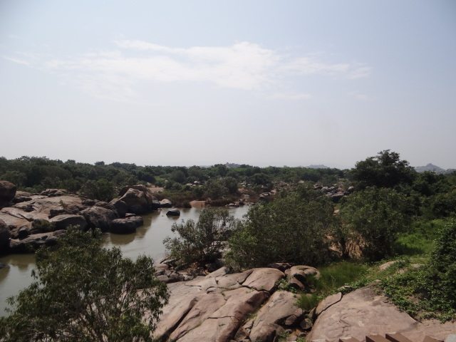 A view of the riverside from HB