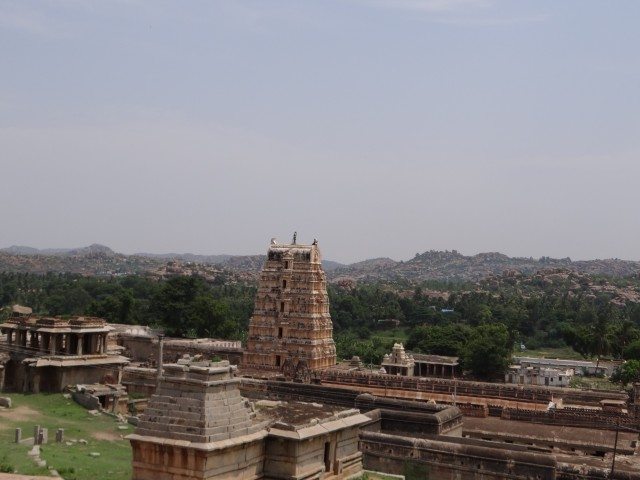 The ruins of Hampi
