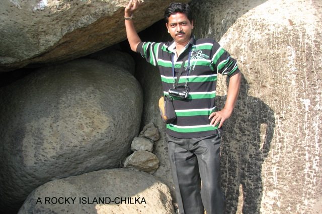 One of the rocky islands -Chilka