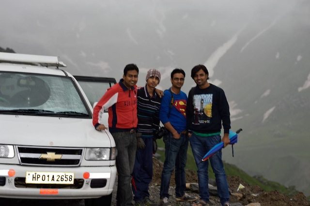 Together at Rohtang Pass