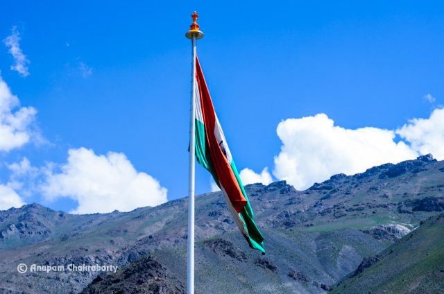 Largest Tricolour Flag on a 100 feet Pole