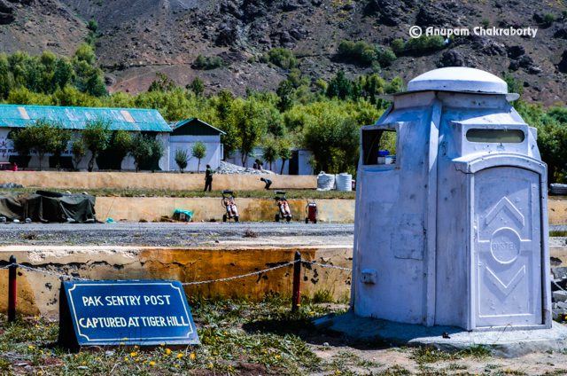 Pak Sentry Post captured and kept in the Memorial