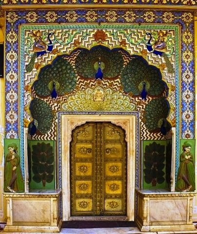 City Palace - Peacock Gate