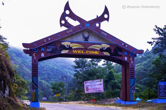 Welcome Gate to Nagaland