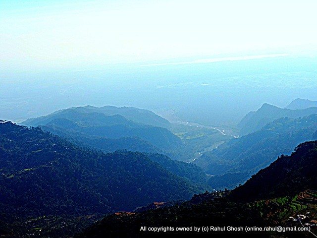 A shot of the valley from Dorothys