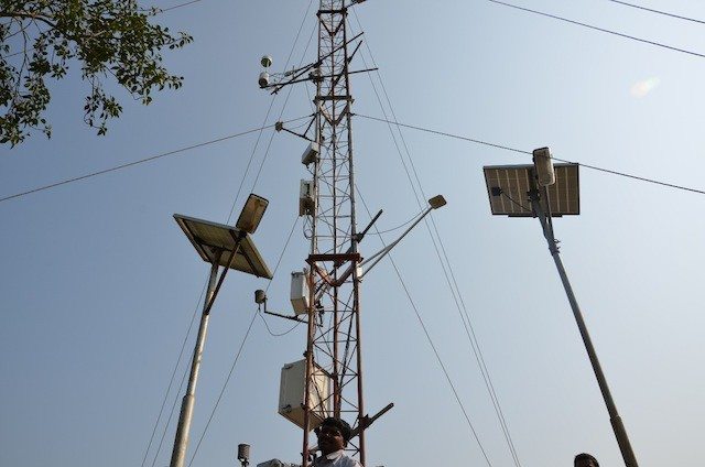 Pollution Monitoring Tower