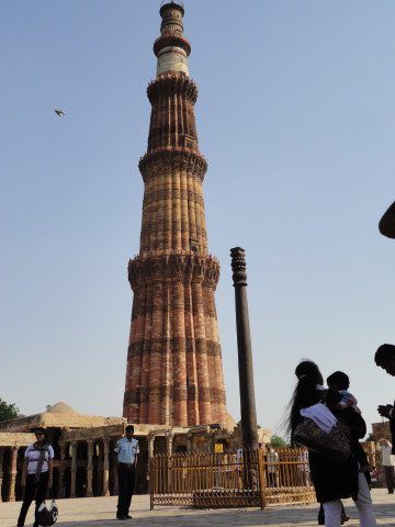 The iron-pillar of Delhi