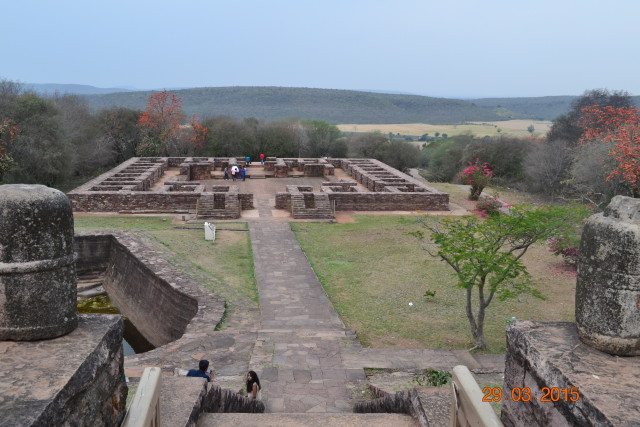 old monastery at Sanchi