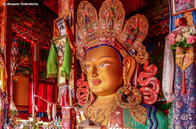 Maitreya Buddha at Thiksey