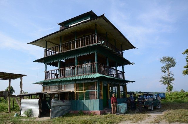The Harindanga watchtower