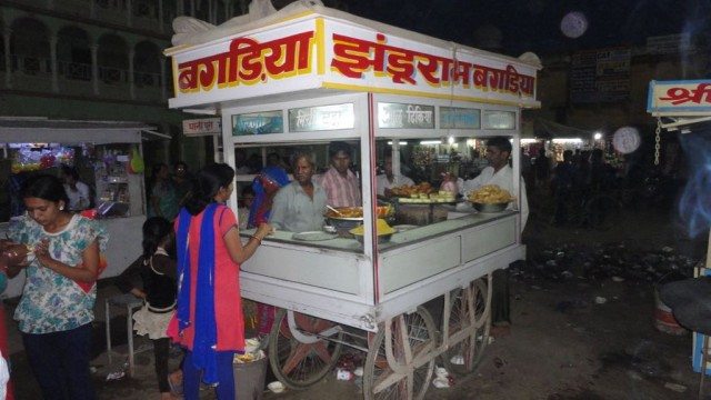 Chaat stalls 