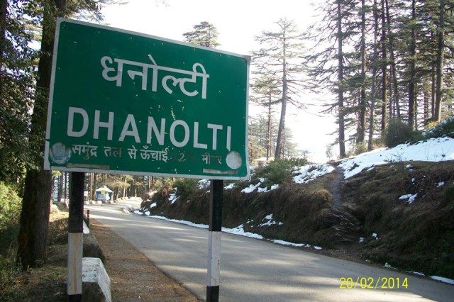 Finally Dhanaulti it is !!!!