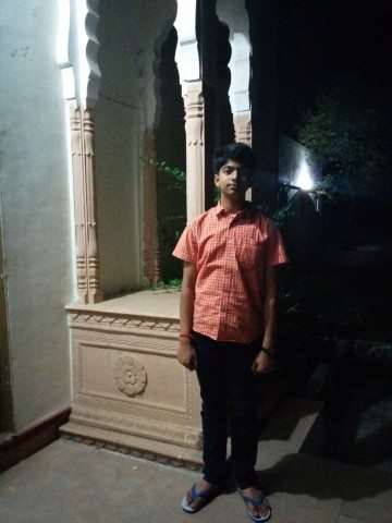 Just before lights went off at RTDC, Fatehpur 