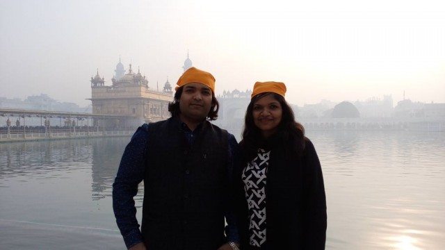 At Golden Temple