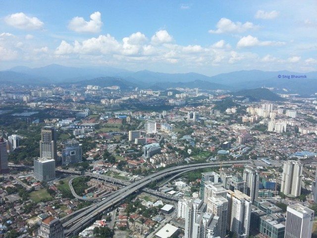 Mountains came so close