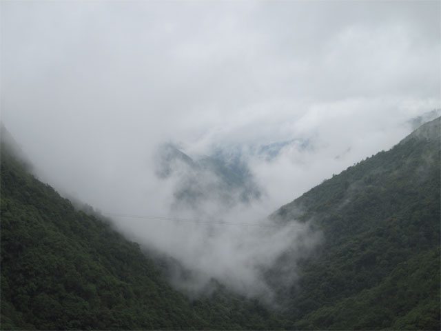 Mountain Peaks of Cherrapunji