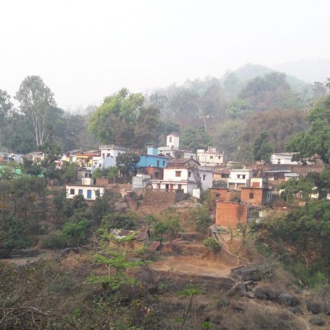 A Small Village on the way to Bhimtal