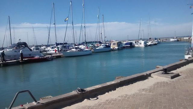 Boats at Ryde Pier