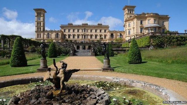 Queen Victoria Palace at Cowes, Isle of Wight