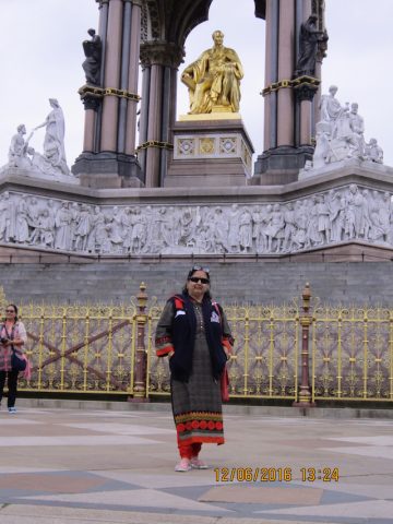 The statue of King Albert