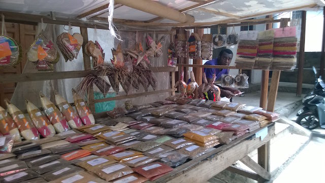 Shop selling spices